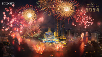Amazing Thailand Countdown 2024: ICONSIAM’s Record-Breaking Fireworks and 3D Drone Show Illuminate the Sky over the Chao Phraya River