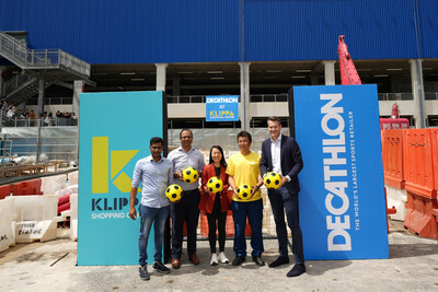 Klippa Shopping Centre Initiates Next Phase of Development: Breaks Ground on Decathlon’s New Flagship and Unveils Soccer Experience @ Klippa Batu Kawan, Powered by IKEA
